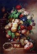 unknow artist Floral, beautiful classical still life of flowers.062 painting